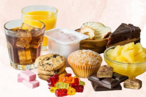 High-sugar foods